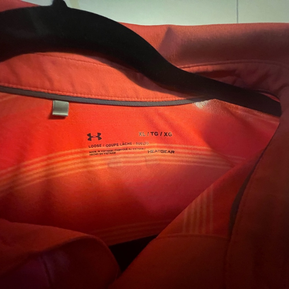 Under Armour XL Orange/Stripe - Picture 4 of 4